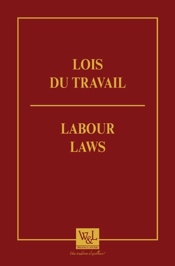 Livre - Les lois du travail